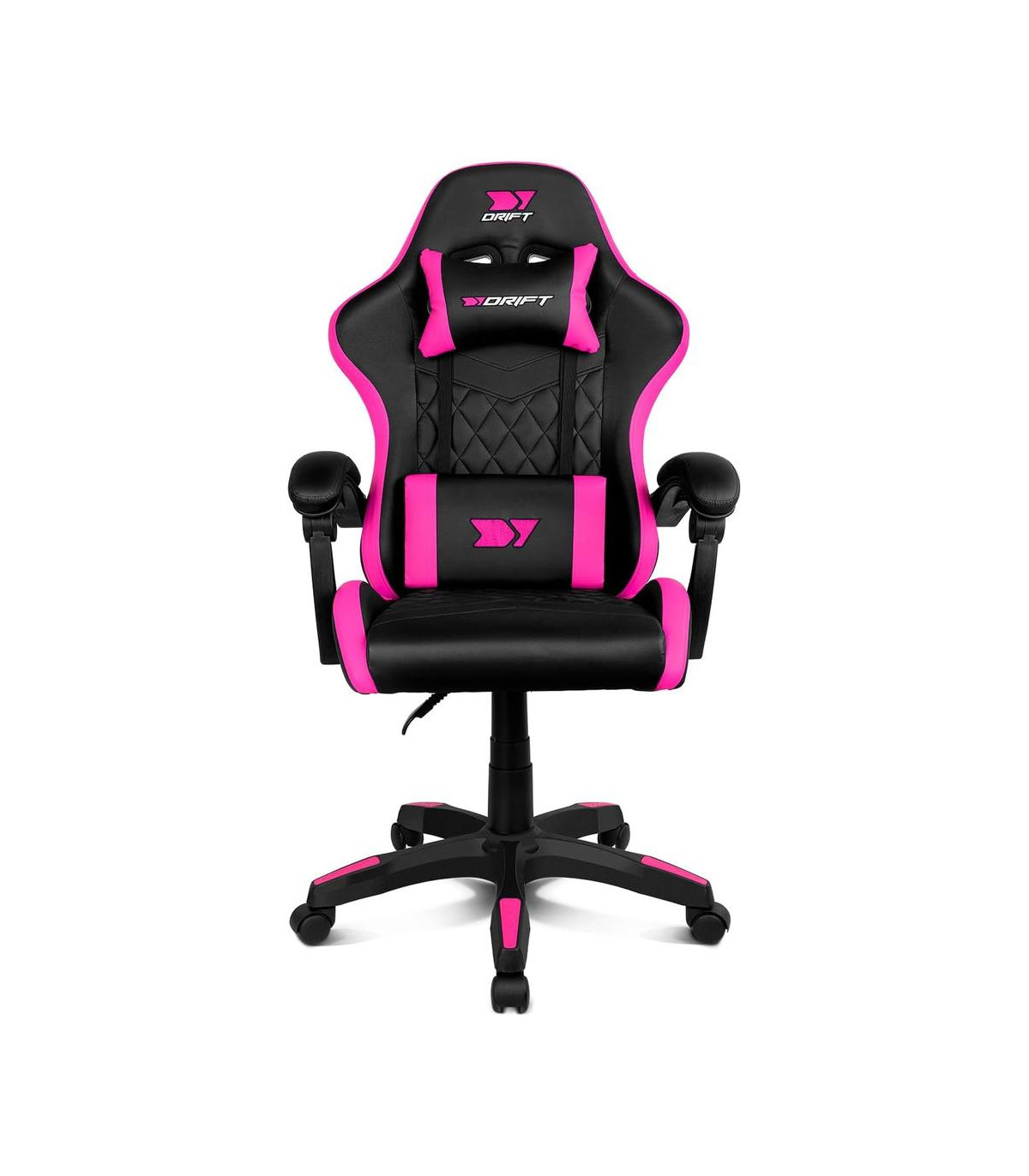 Silla gaming drift dr35 negra - fucsia