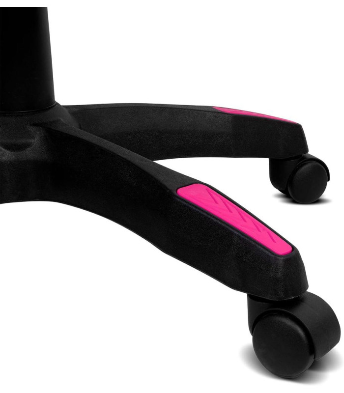 Silla gaming drift dr35 negra - fucsia