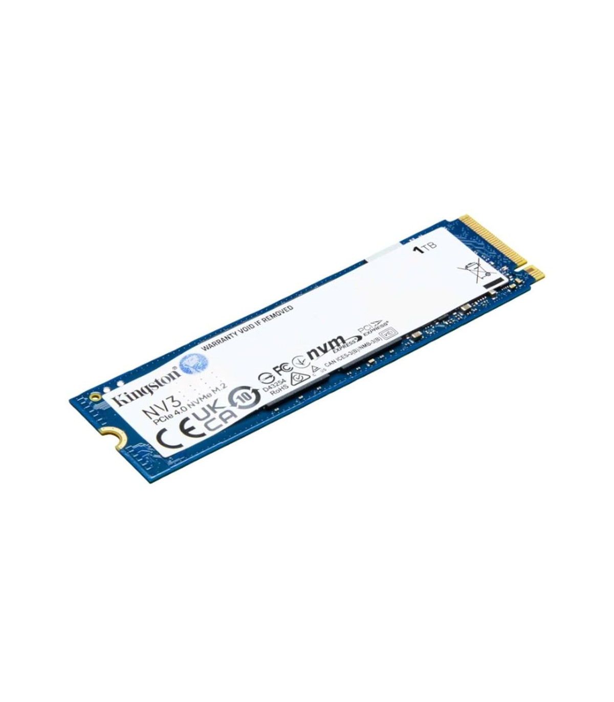 Disco duro interno ssd kingston nv3 1tb m.2 nvme pcie 4.0