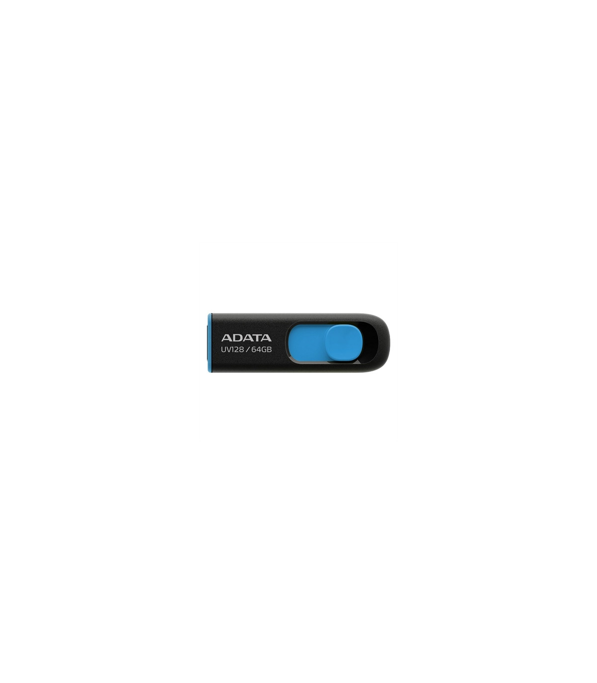Memoria usb 3.2 adata uv128 64gb negro - azul