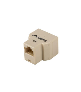 Adaptador rj45 lanberg splitter utp hembra hembra