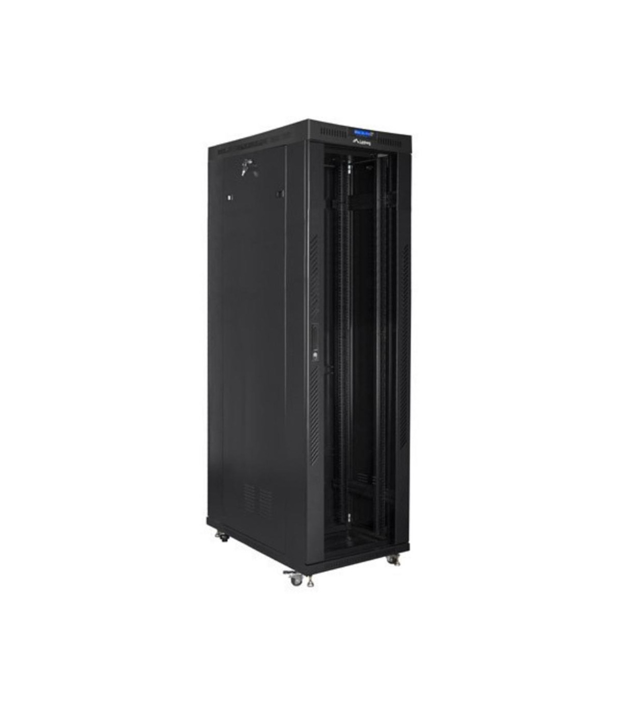 Armario lanberg 19 pulgadas 42u -  600x1200 negro