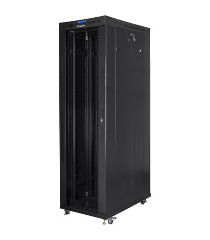 Armario lanberg 19 pulgadas 42u -  600x1200 negro
