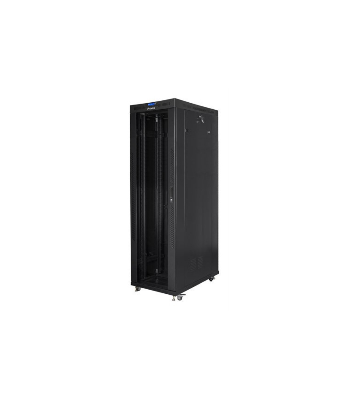 Armario lanberg 19 pulgadas 42u -  600x1200 negro