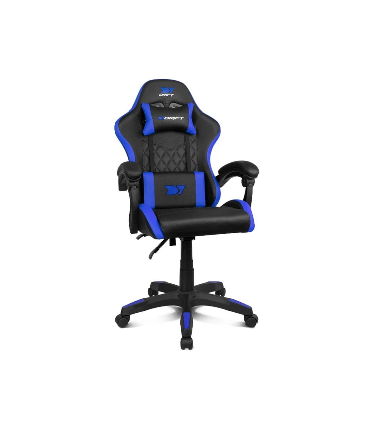 Silla gaming drift dr35 negra - azul