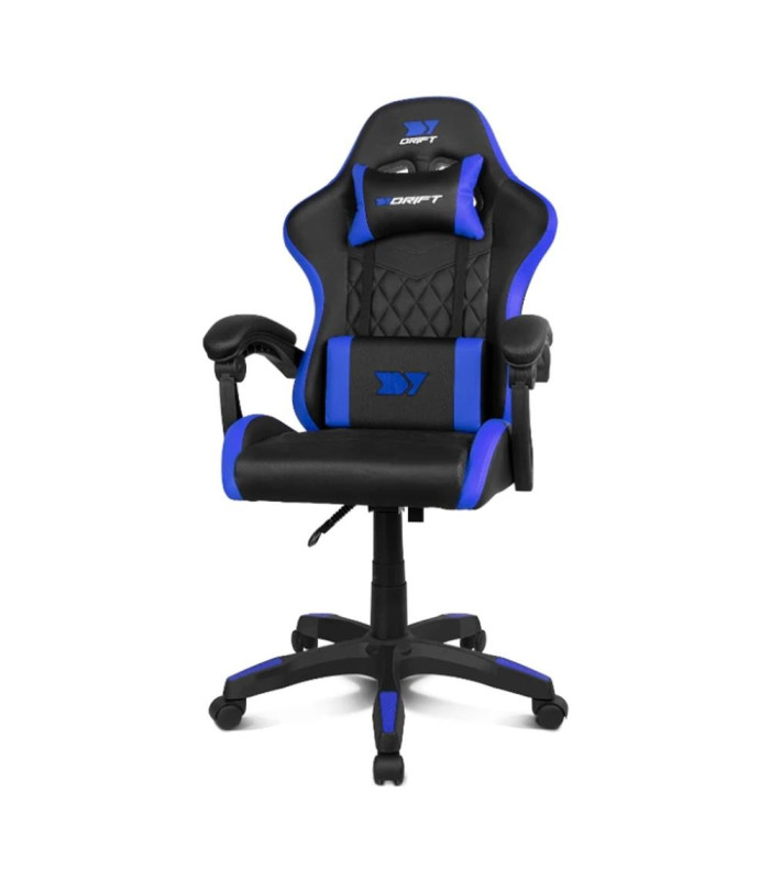 Silla gaming drift dr35 negra - azul