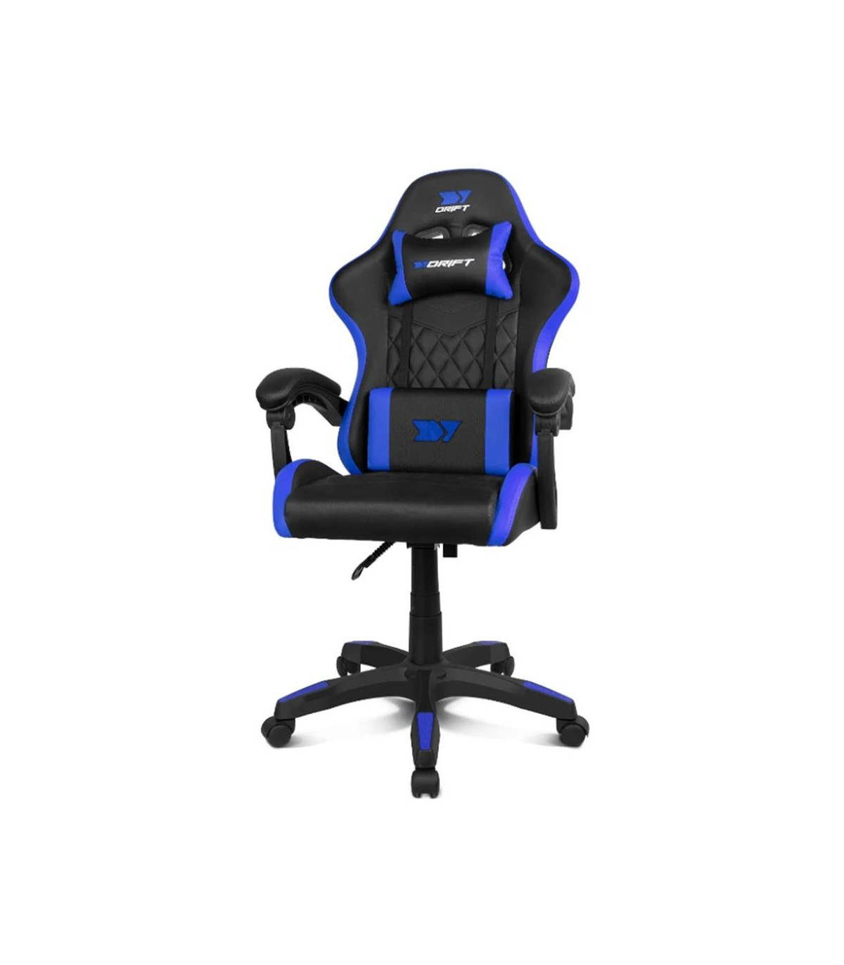 Silla gaming drift dr35 negra - azul