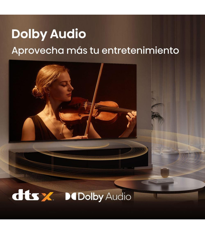 Tv hisense 40 pulgadas qled fhd - 40a4s - smart tv