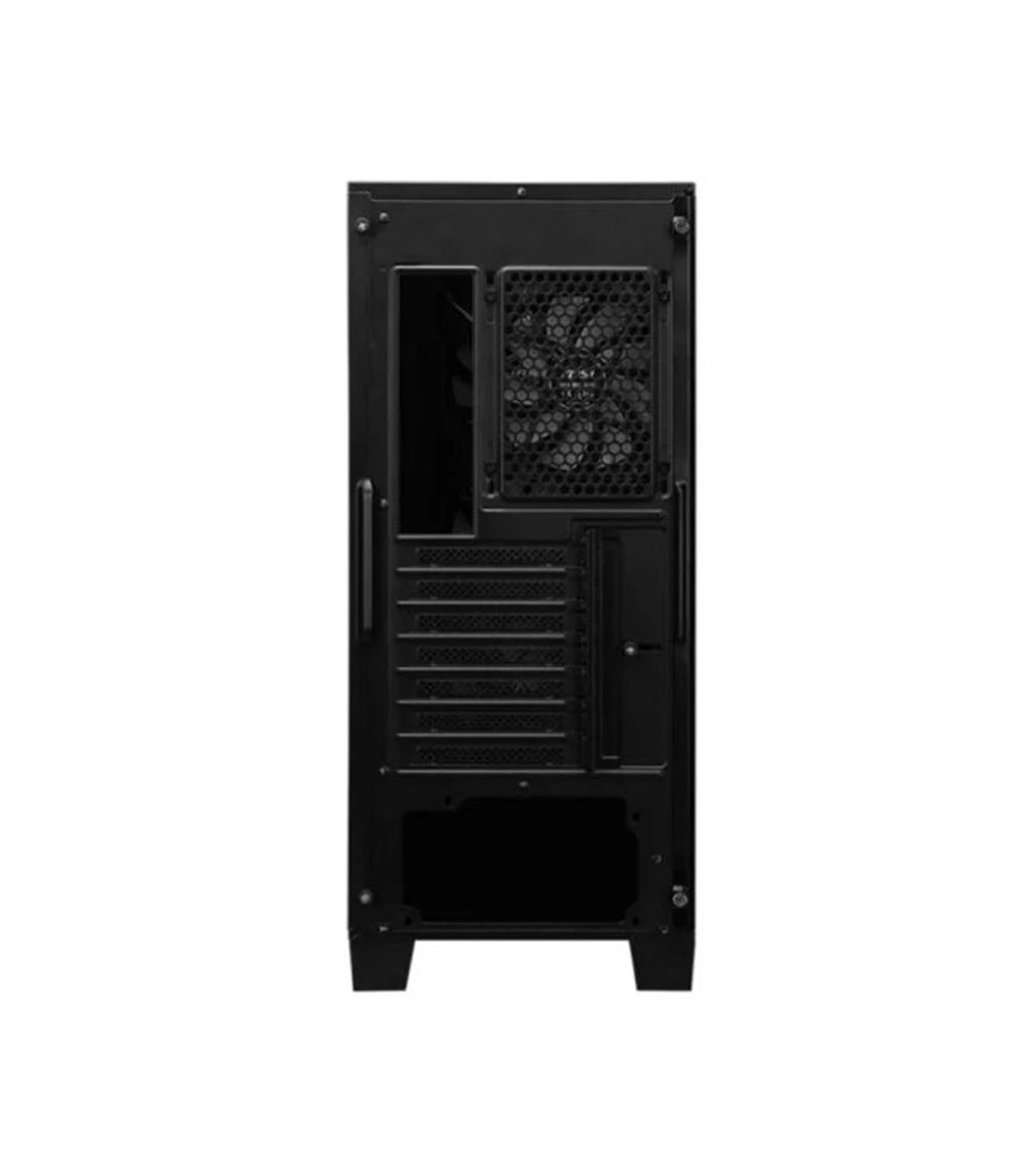 Caja ordenador gaming msi mag forge 121a airflow atx argb cristal templado negro