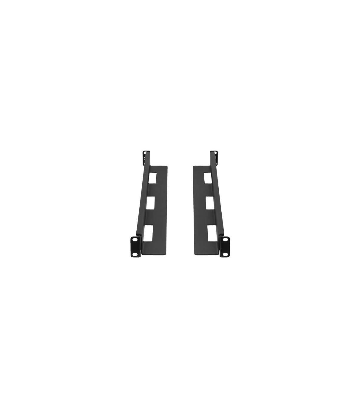 Kit carril lanberg rack 19 pulgadas deslizante 650 - 1090mm negro