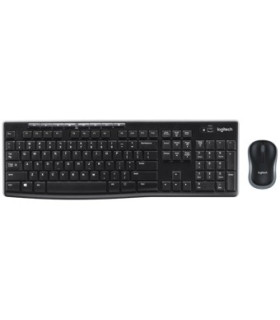 Teclado + mouse logitech mk270 wireless inalambrico ingles uk