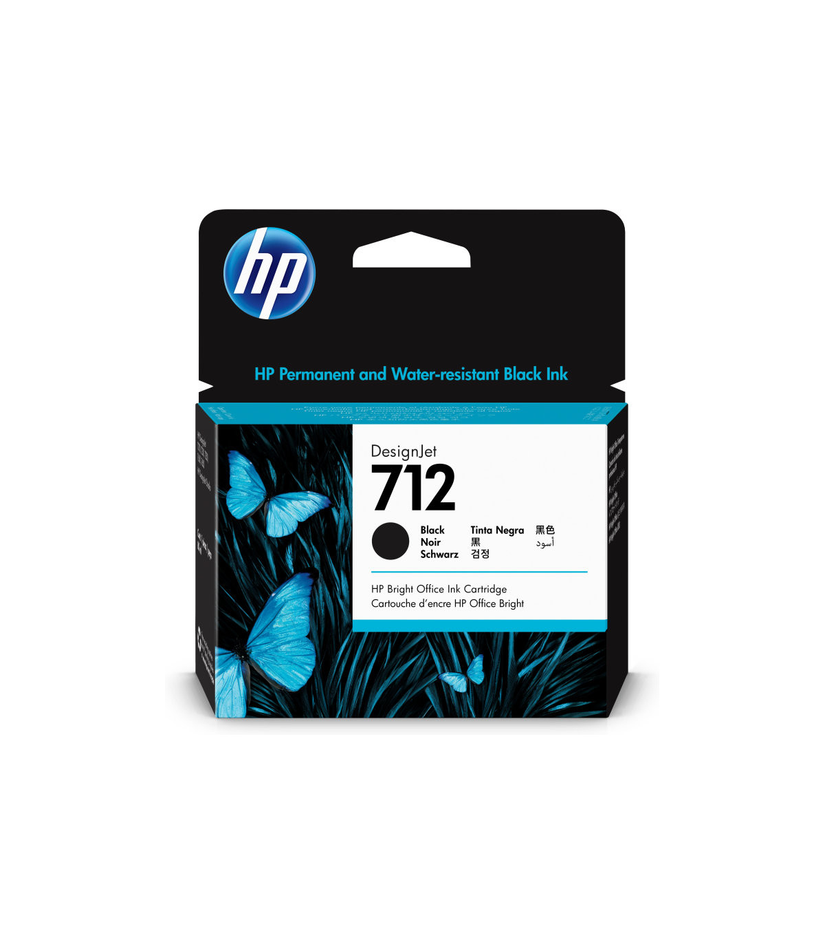 Cartucho tinta hp 712 negro xl