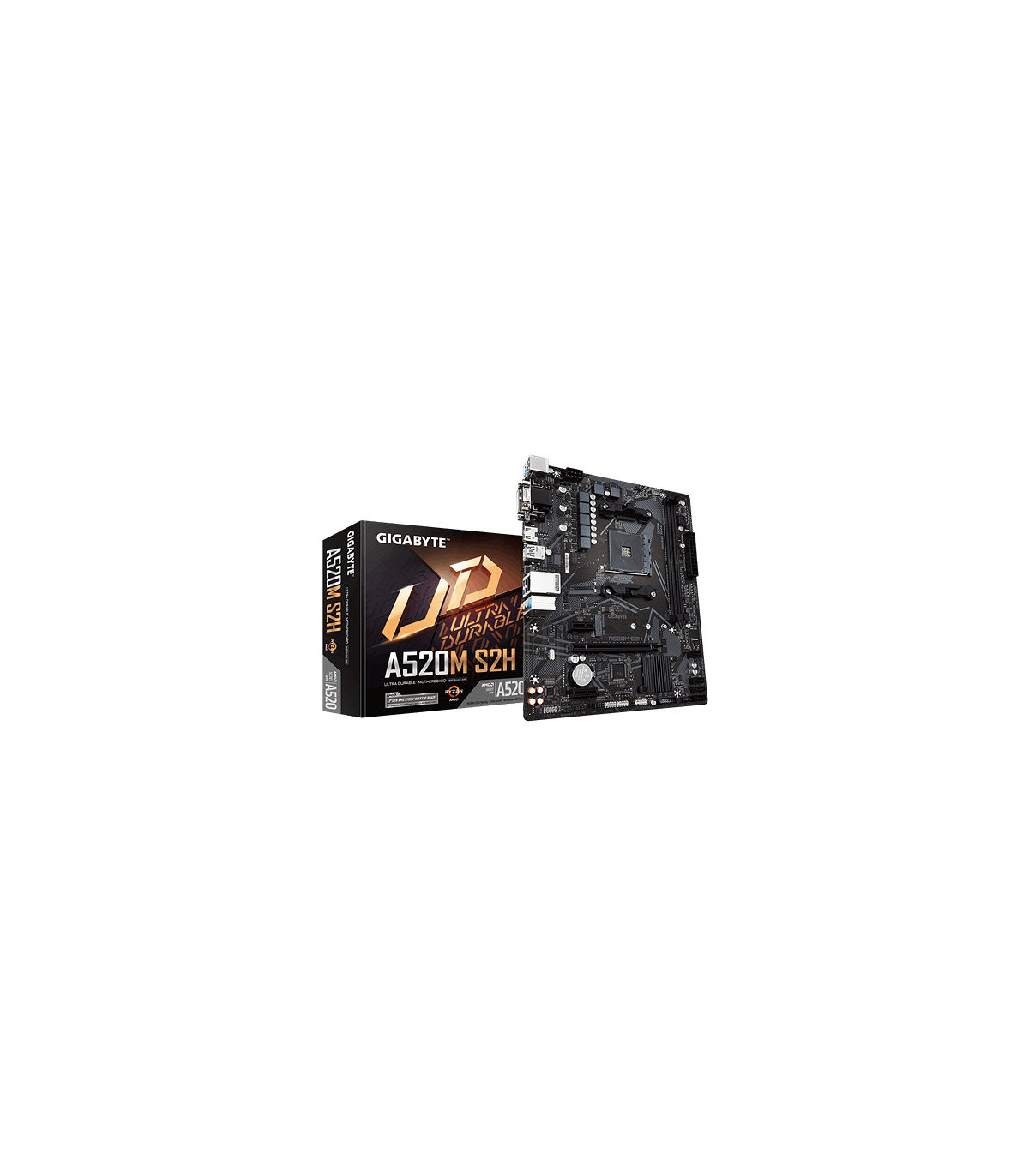 Placa base gigabyte am4 a520m s2h