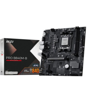 Placa base msi am5 pro b840m - b ddr5 matx