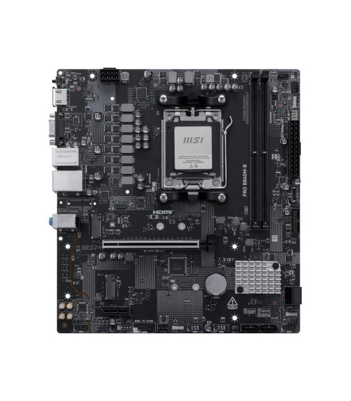 Placa base msi am5 pro b840m - b ddr5 matx