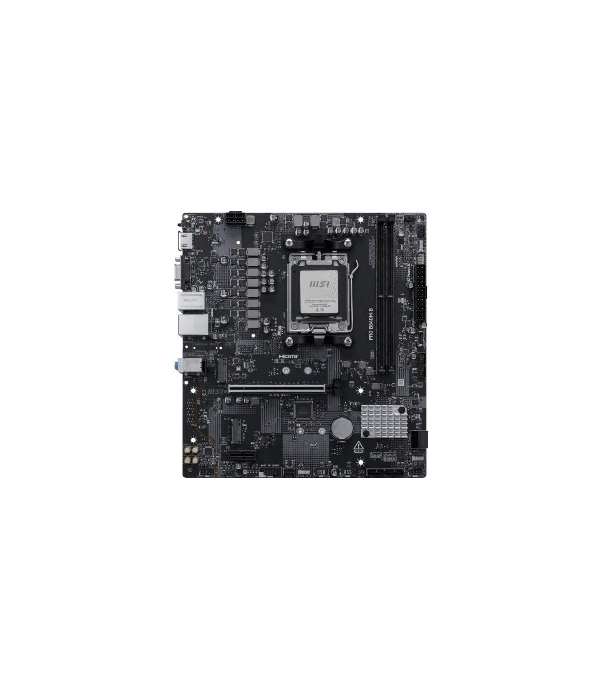Placa base msi am5 pro b840m - b ddr5 matx