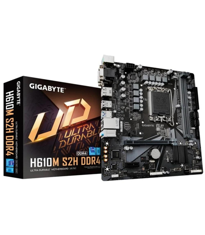 Placa base gigabyte h610m s2h v3 ddr4 matx 2xddr4