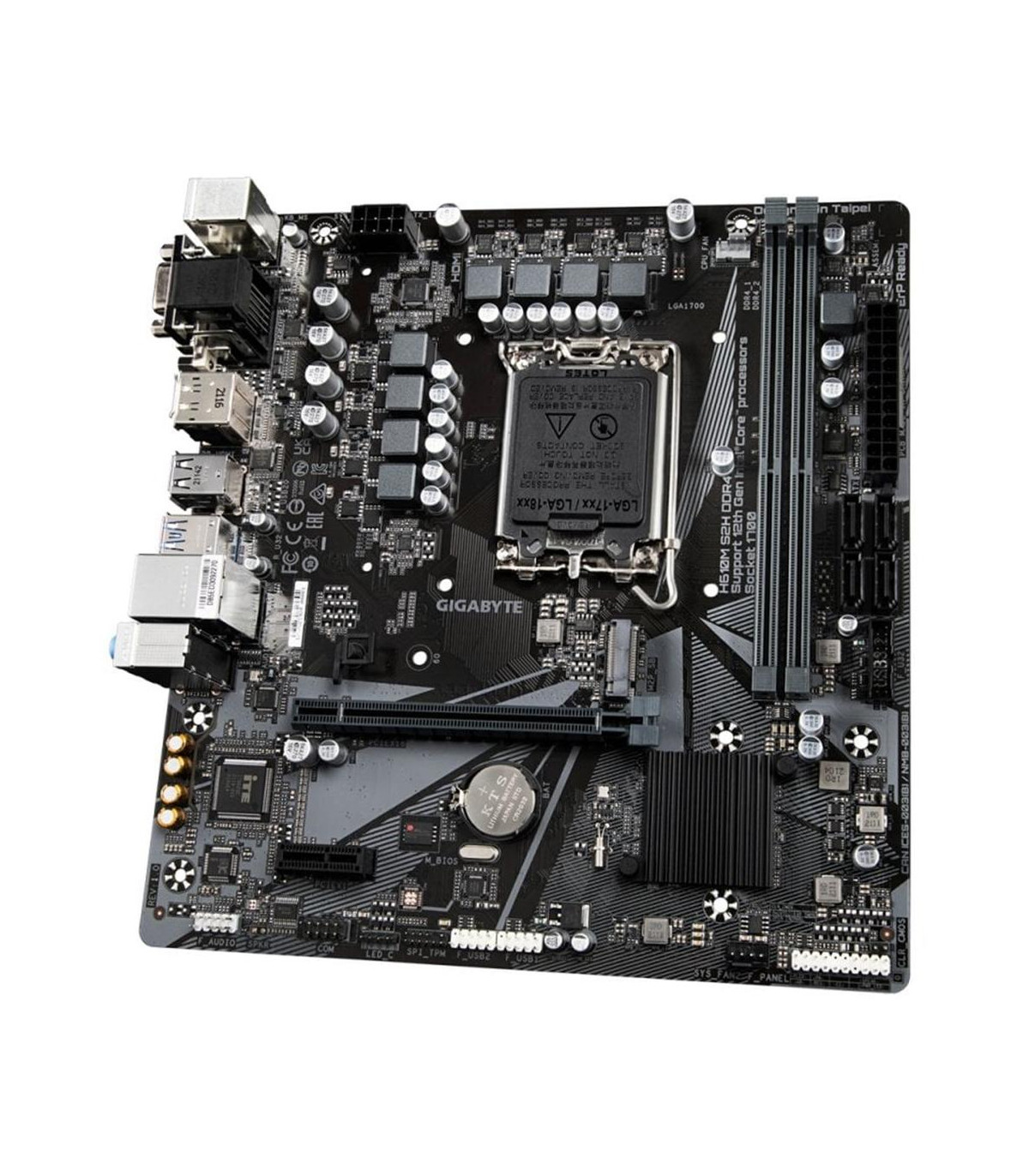 Placa base gigabyte h610m s2h v3 ddr4 matx 2xddr4