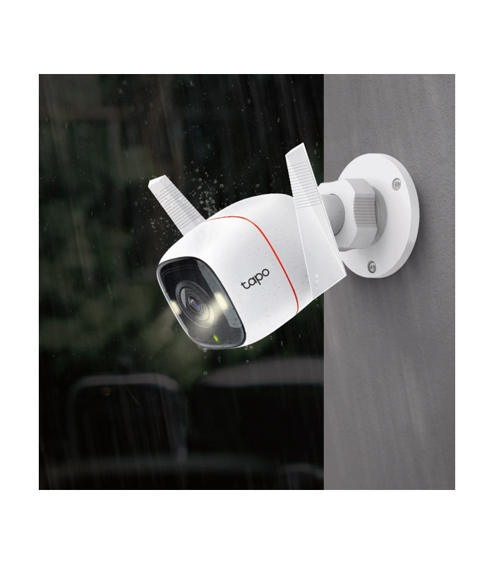 Camara wifi tp - link tapo c320ws 2k qhd vision nocturna audio bidireccional doble antena