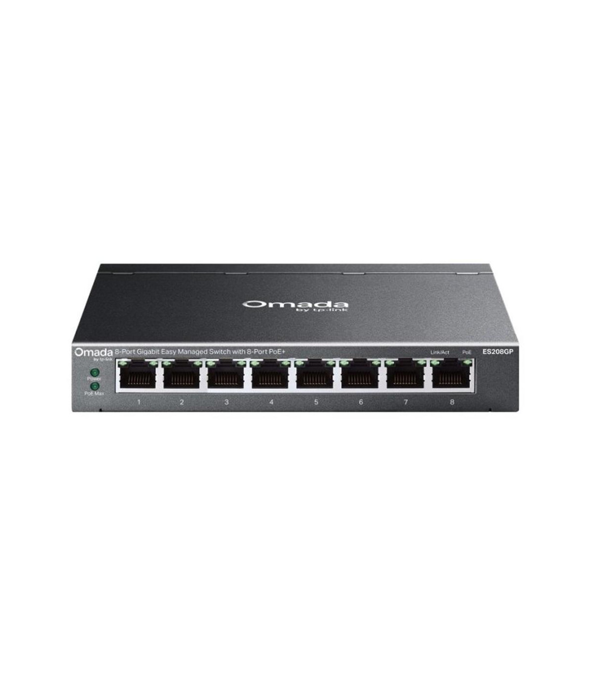 Switch tp - link omada es208gp 8 puertos