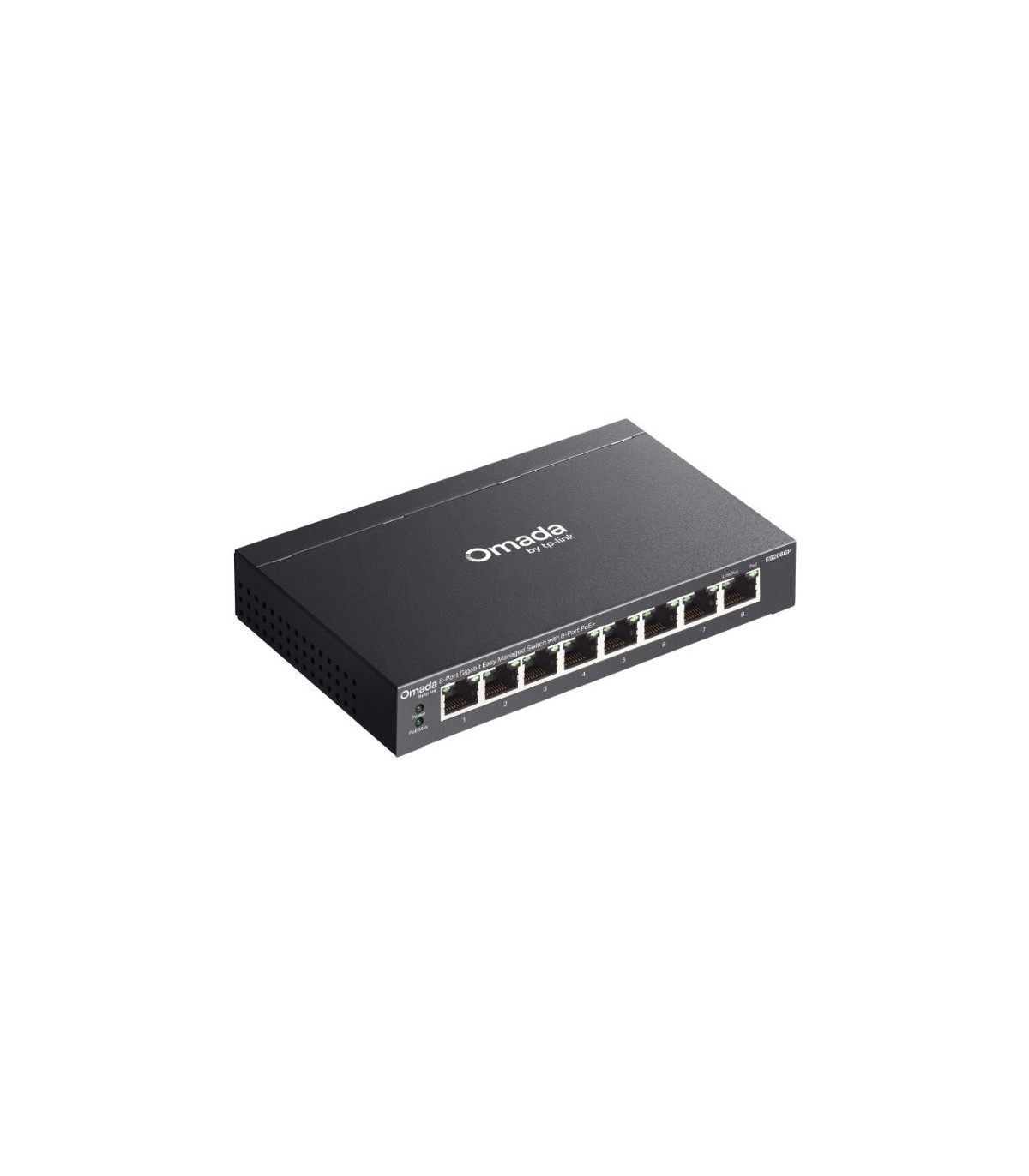 Switch tp - link omada es208gp 8 puertos