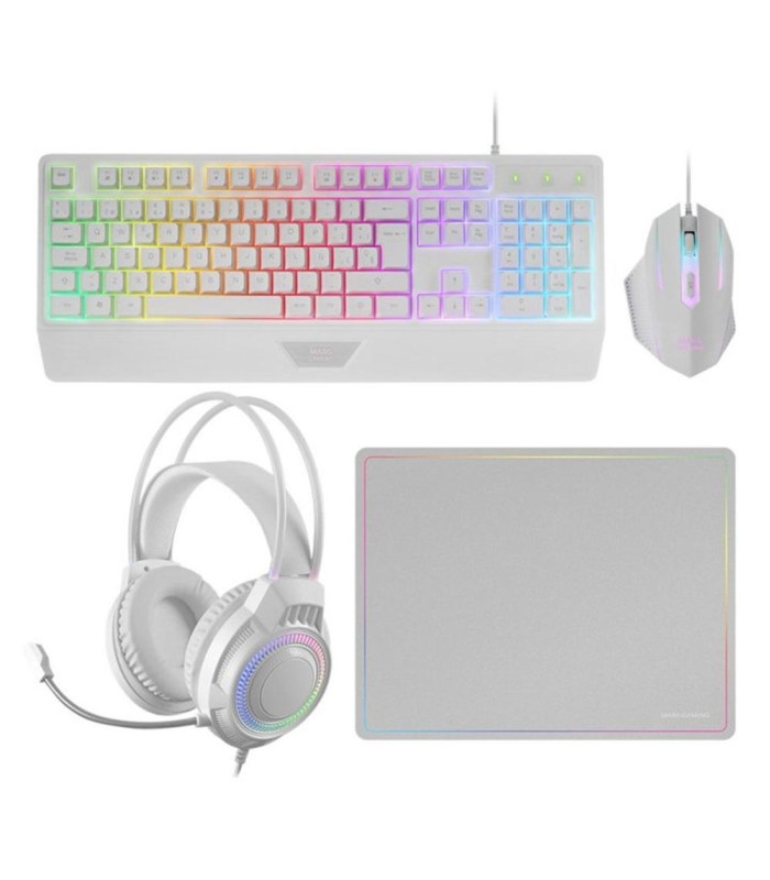 Kit mars gaming mcp124prowes blanco