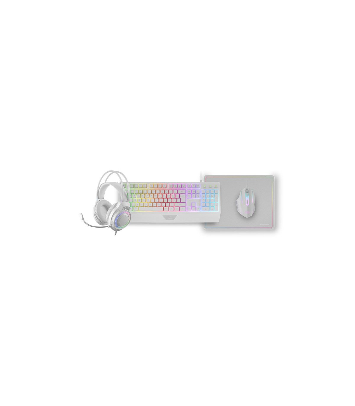 Kit mars gaming mcp124prowes blanco