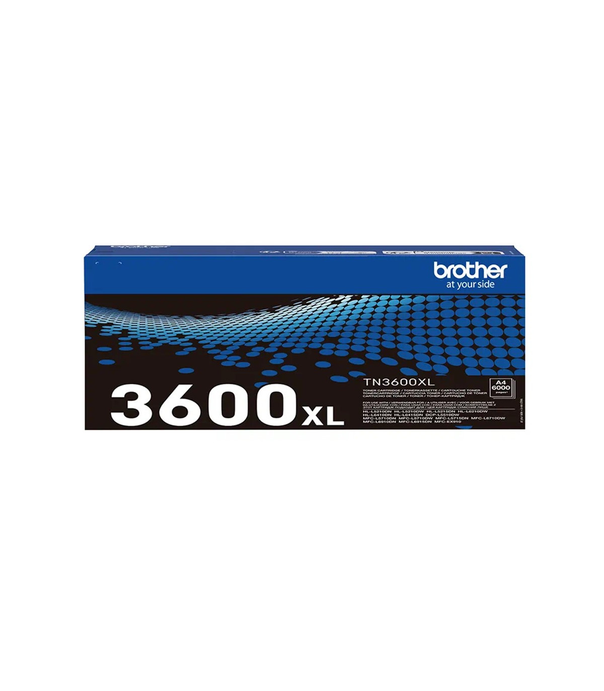 Toner brother tn3600xl 6000 paginas