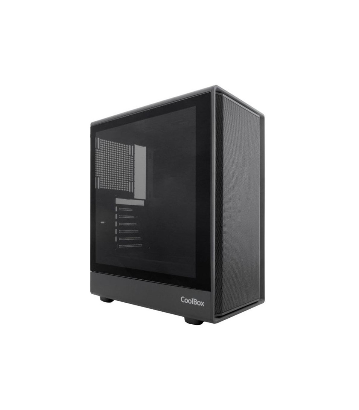 Caja ordenador gaming coolbox ga700 darkside atx cristal templado negra