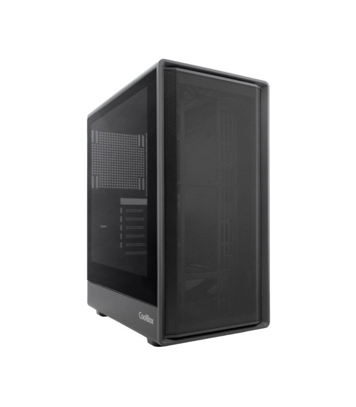 Caja ordenador gaming coolbox ga700 darkside atx cristal templado negra
