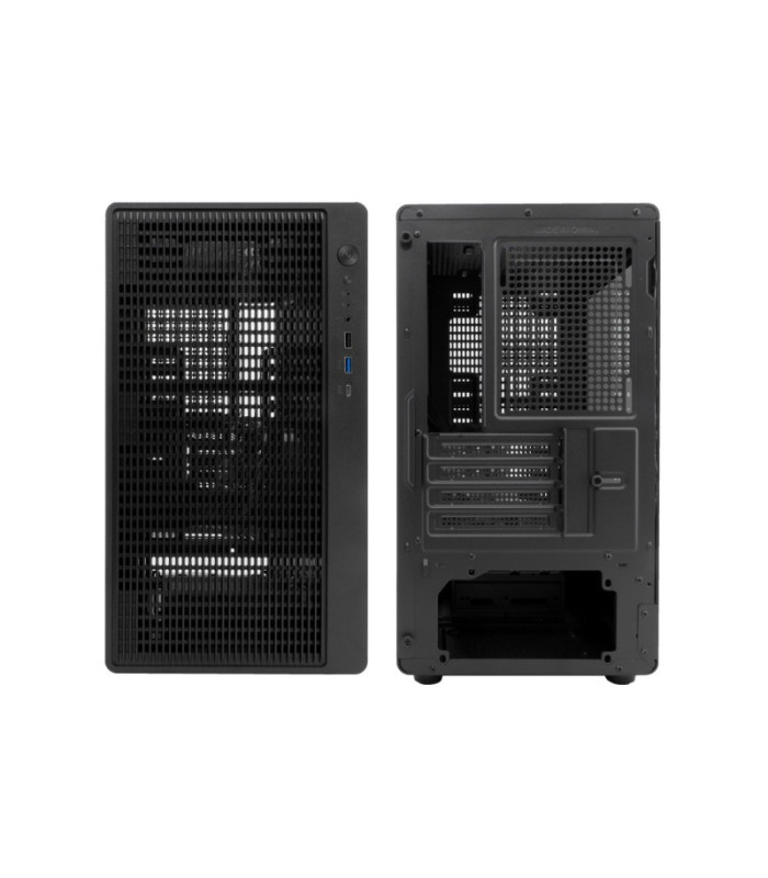 Caja ordenador gaming coolbox gm350 darkface matx cristal templado negra