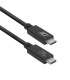 Cable usb - c act connectivity carga 240w  mas datos 20 gbps 1.m certificado usb - if