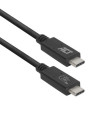 Cable usb - c act connectivity carga 240w mas datos 20 gbps 1.m certificado usb - if