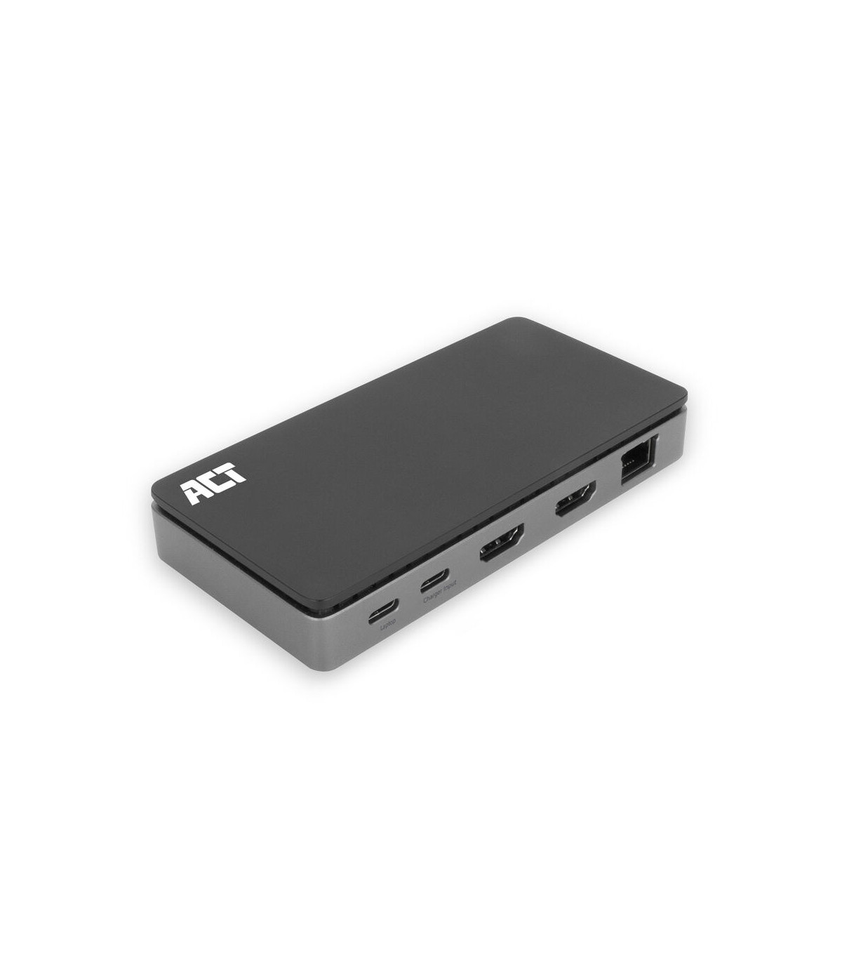 Docking station act connectivity usb - c 4k mst 2 monitores hdmi - ethernet - usb - c - 3x usb - a - pd pass - through cable 1m