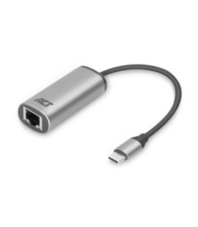 Adaptador act connectivity usb - c a rj45 ethernet 2.5gb