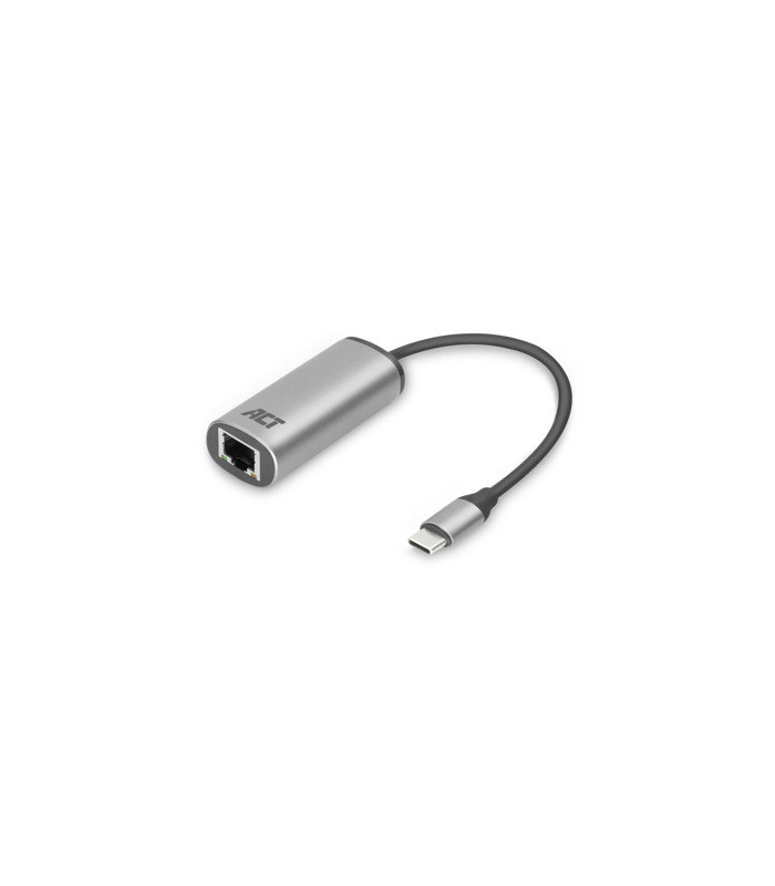 Adaptador act connectivity usb - c a rj45 ethernet 2.5gb