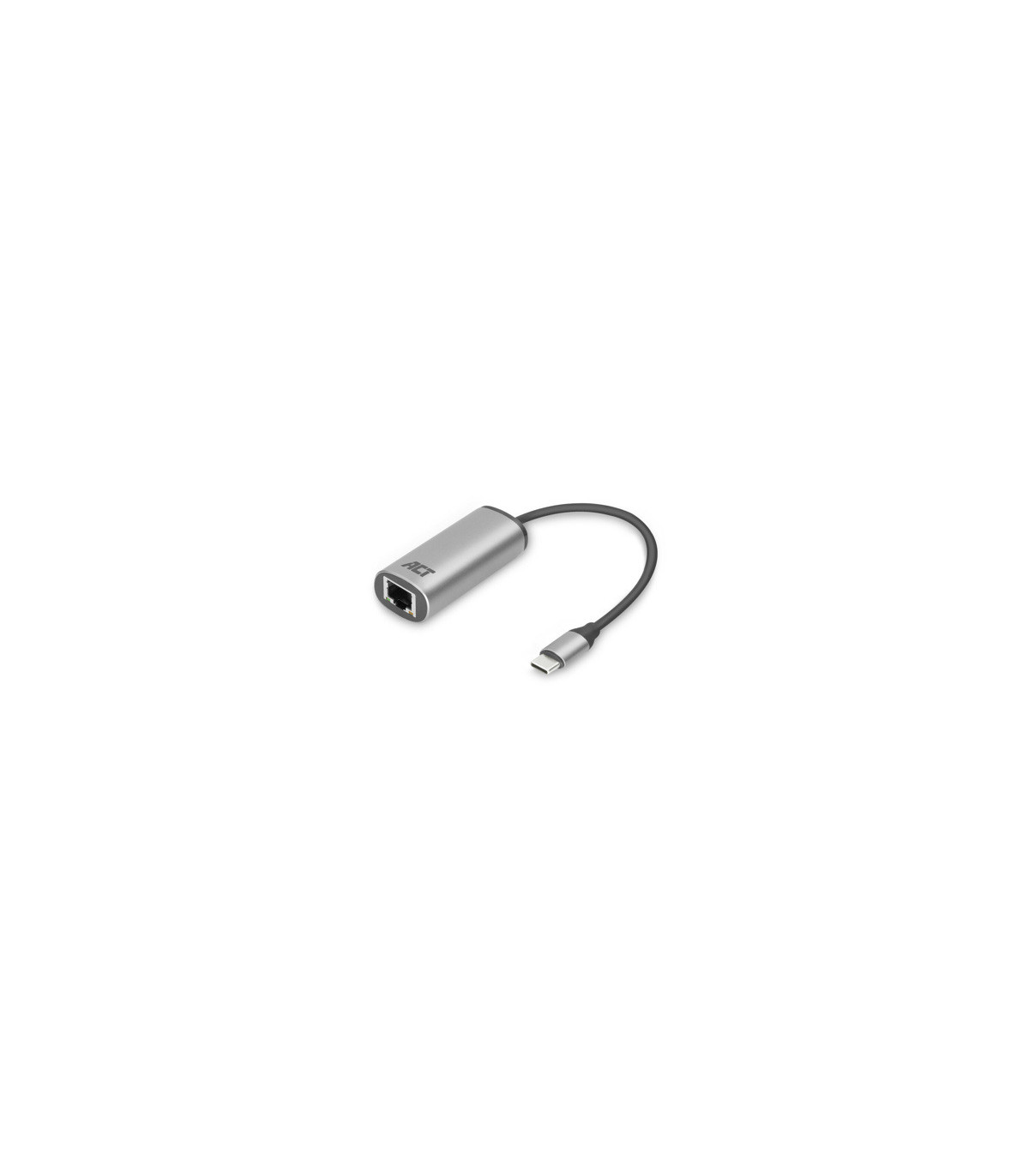 Adaptador act connectivity usb - c a rj45 ethernet 2.5gb