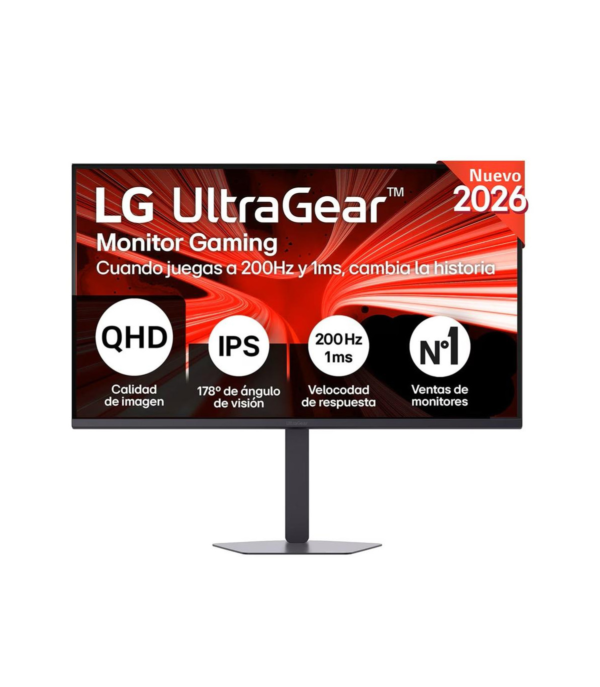 Monitor gaming lg 32g620b - b 31.5 pulgadas qhd 200hz