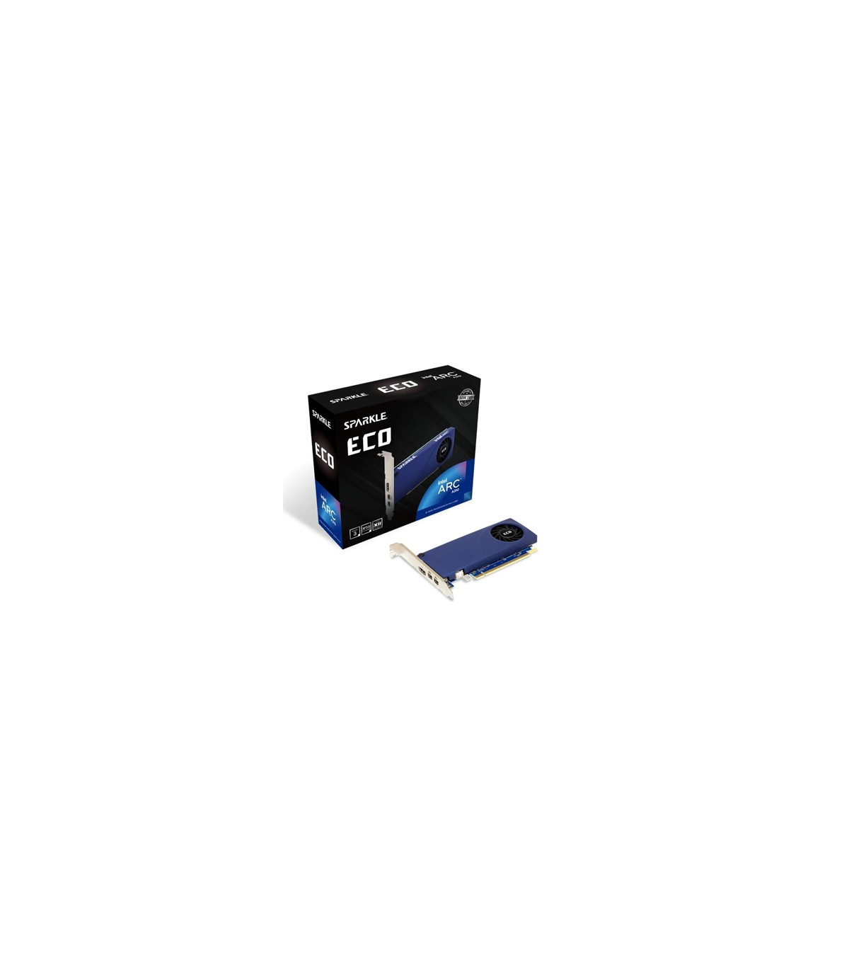 Tarjeta grafica sparkle intel arc a310 eco 4gb ddr6 lp bracket