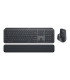 Teclado + raton logitech mx keys combo for business bluetooth logi bolt bateria recargable