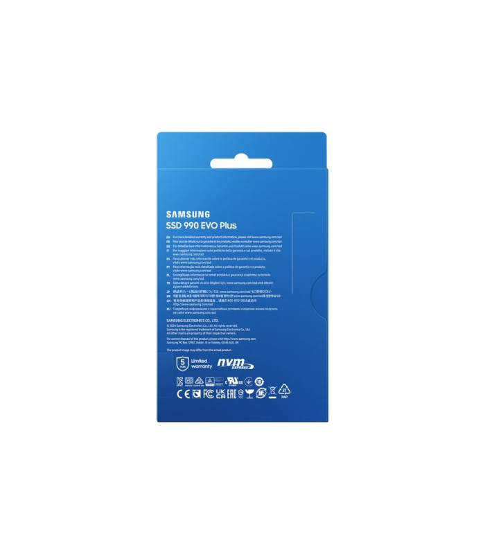 Disco duro interno solido ssd samsung 990 evo plus 1tb pcie 4.0x4 5.0x2 nvme 2.0