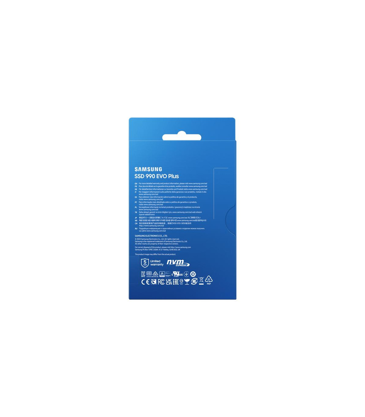 Disco duro interno solido ssd samsung 990 evo plus 1tb pcie 4.0x4 5.0x2 nvme 2.0