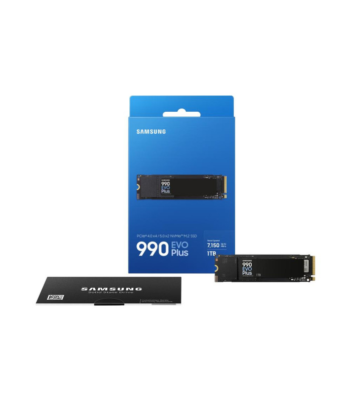 Disco duro interno solido ssd samsung 990 evo plus 1tb pcie 4.0x4 5.0x2 nvme 2.0