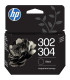 Cartucho tinta hp 302 - 304 negro