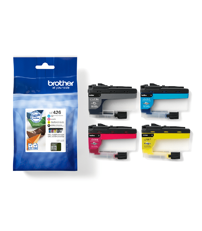 Multipack brother lc426val negro - cian - magneta - amarilo