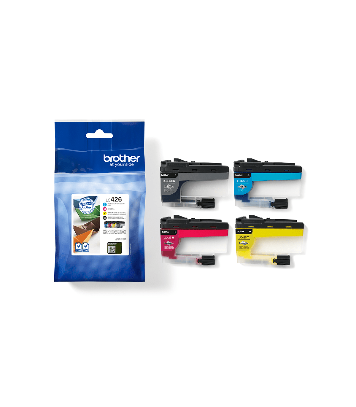 Multipack brother lc426val negro - cian - magneta - amarilo