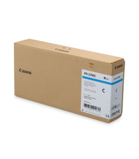 Cartucho tinta gran formato canon pfi - 2700 cian
