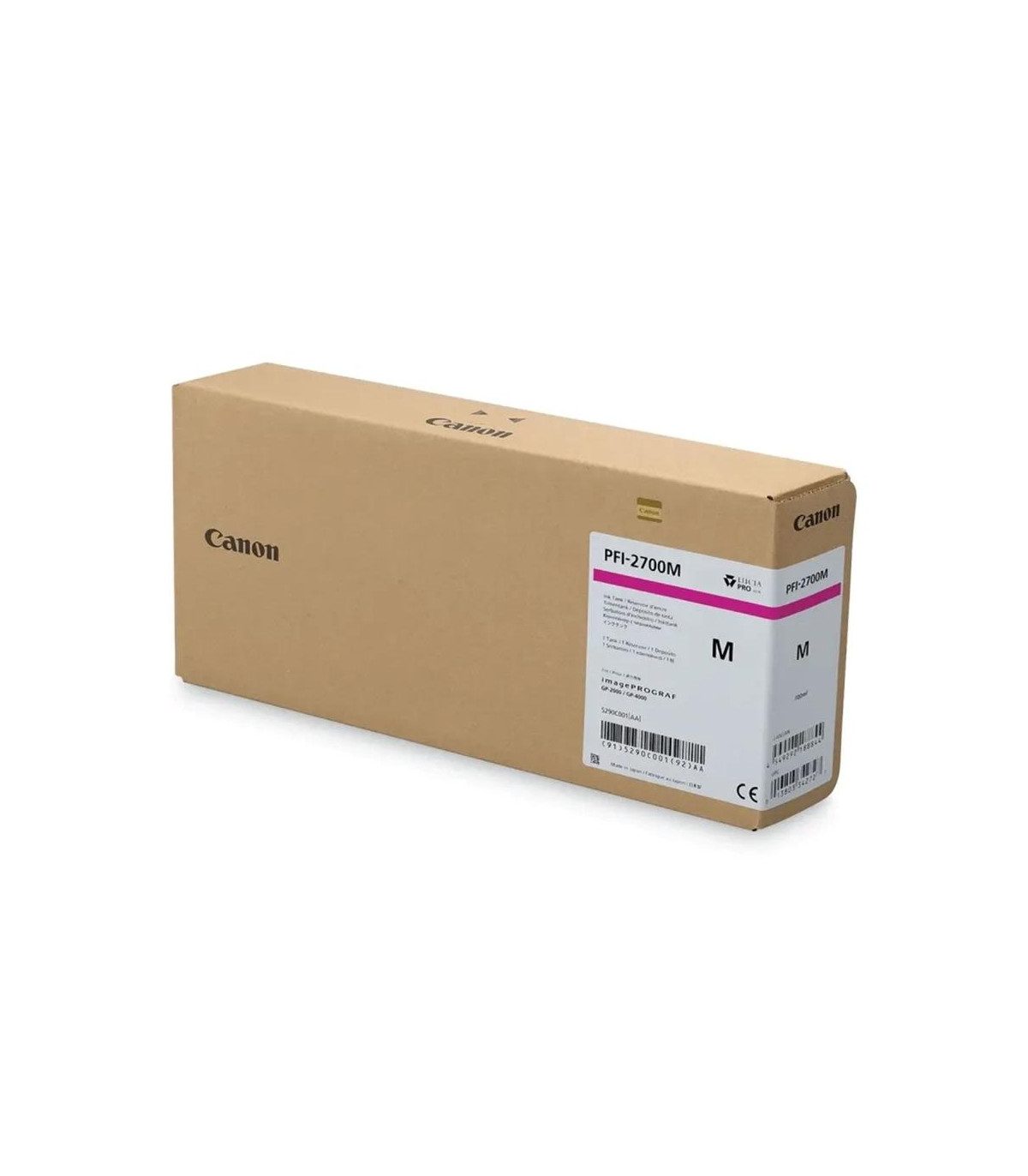 Cartucho tinta gran formato canon pfi - 2700 magenta